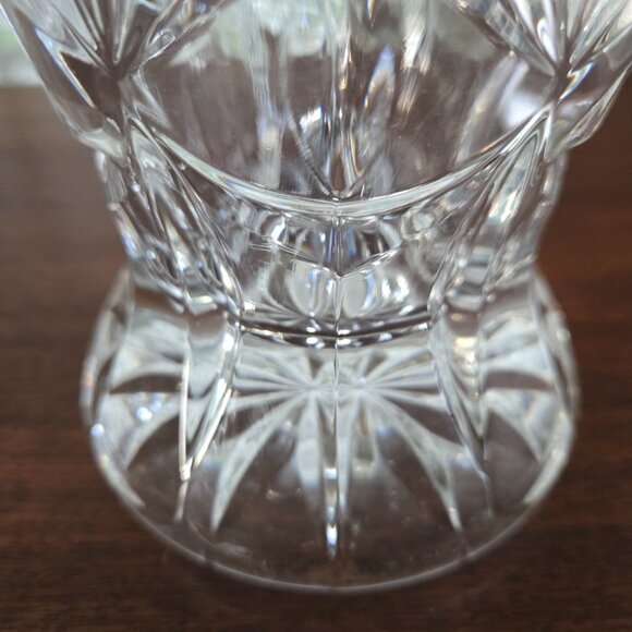 Cristal D'Arques France Tradition Vase, VTG Embossed Crystal Tall Vase 11.75" - Picture 7 of 13